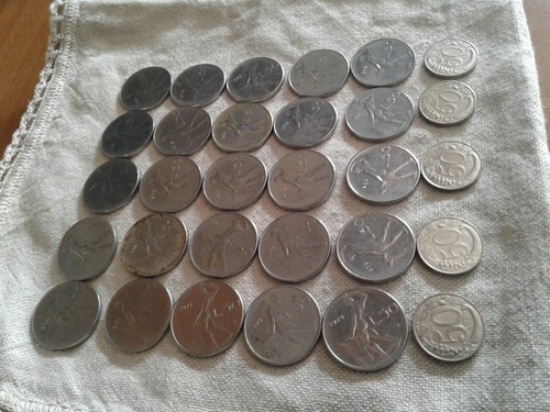 Lotto monete 50 lire - lotto,