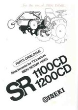 Iseki Rotary Hoe SR1100CD &