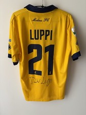 MAGLIA HOME MATCH WORN  2014/15 GARA MODENA FIRMATA LUPPI VINTAGE CALCIO