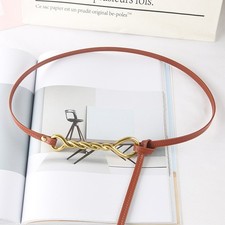 Cintura sottile donna moda oro