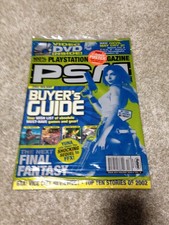 PLAYSTATION MAGAZINE ISSUE 66 HOLIDAY 2002 VOL. 6 2-SIDED POSTER DVD NEW SEALED