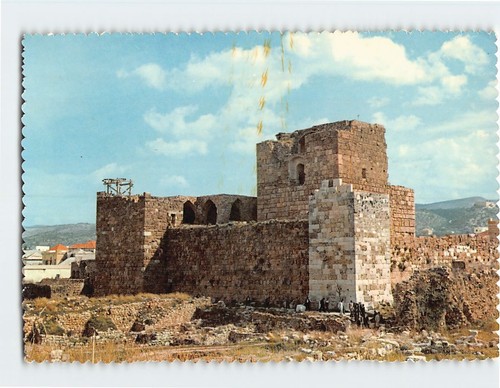 Cartolina castello byblos - cartolina,