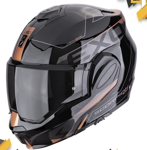 Casco moto modulare scorpion - moto,