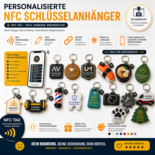 Portachiavi tag nfc - tag,