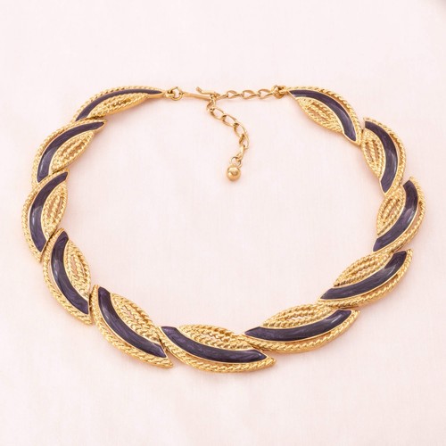 Collana vintage trifari smalto - trifari,
