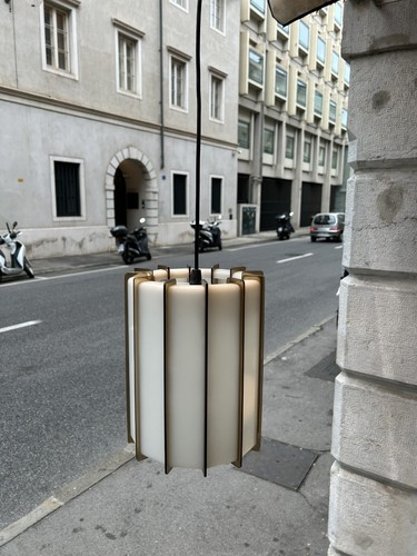 Lampada sospensione 70s - lampada,