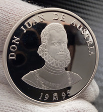Silver coin Don Juan de
