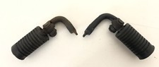 COPPIA PEDANE E SUPPORTI COMPLETI ORIGINALI HONDA CB350 FOUR ANNI 70