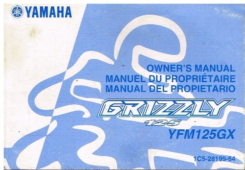 Yamaha yfm125gx grizzly - yfm125gx, 125
