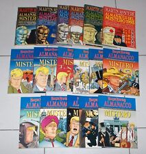 Collezione completa MARTIN MYSTERE ALMANACCO DEL MISTERO 1/17 1988-2004