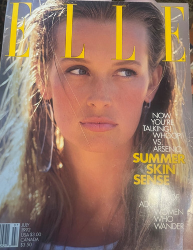 Elle magazine july 1992 - uk,