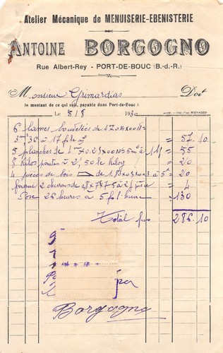 1930 mecanical carpentry - 1930,