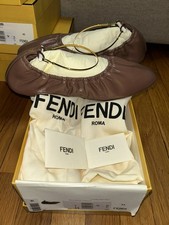 Ballerina piatta in pelle