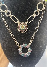 11.259 Coppia collana vintage