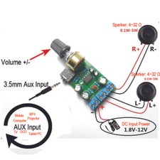 Scheda Amplificatore AUX