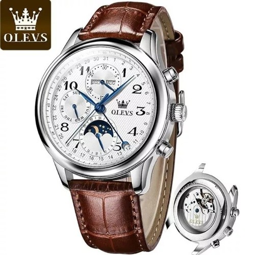Olevs orologio uomo - uomo, meccanico