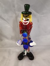 Clown in vetro artistico di