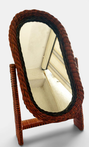 Specchio tavolo vintage in - specchio,