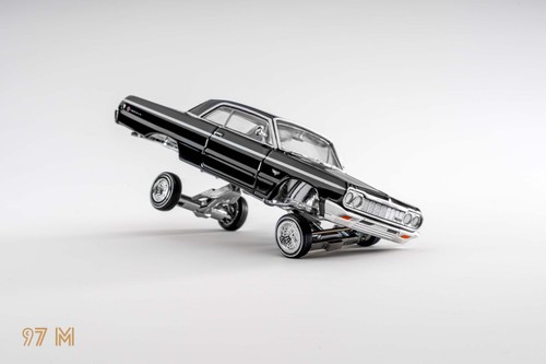 97m impala 1964 black - black, low