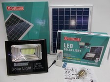  KIT faro led da 40 Watt a Energia Solare ricaricabile con Pannello Fotovoltaico