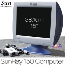 Computer all-in-one 38,1 cm 15" THINCLIENT SUN MICROSYSTEMS SUNRAY 150 -104 TOP!