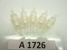 Filtro benzina moto universale 5 pezzi lungh 61 mm , per tubi diam int 5 mm