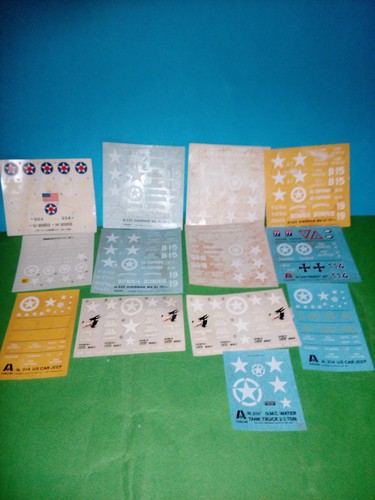 Decals mezzi militari vari - decals,