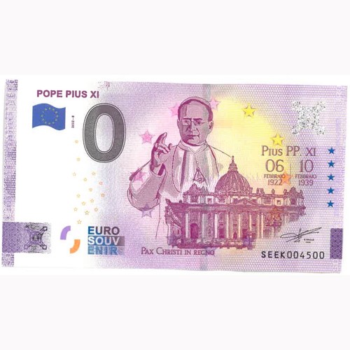 Zero euro souvenir - €,