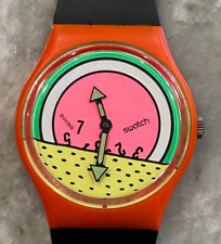 Swatch - Breakdance - GO001 - 1985 - Schmidt & Muller - Keith Haring