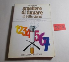 LIBRO SMETTERE DI FUMARE IN SETTE GIORNI DOTTOR JEAN-LUC ROGER ED. MUSUMECI 1983