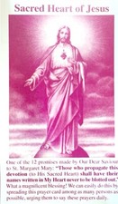 Lotto di 100 Sacro Cuore di