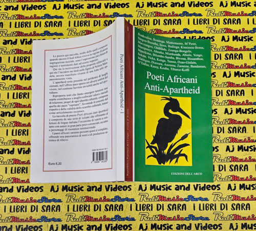 Book libro poeti africani - poeti,