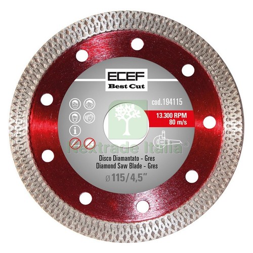 1pz disco diamantato 115 - 1pz,