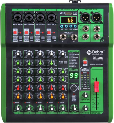 Mixer audio professionale con - audio,