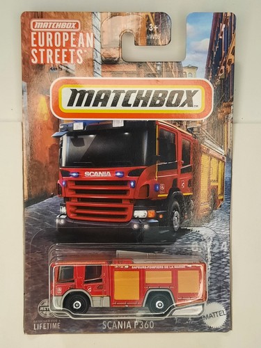 Matchbox mattel 2024 scania - matchbox,