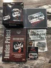 Judas Priest British Steel CD DVD Complete Memorabilia Collection New Sealed