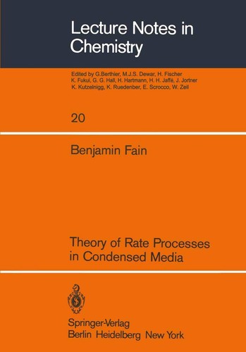 Theory rate processes - of,