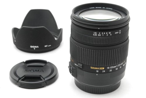 Sigma 125 6 dc os - f3.8-5.6,
