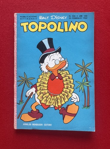 Topolino 326 prima - topolino,