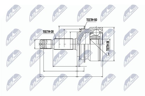 Kit giunti albero - , motore