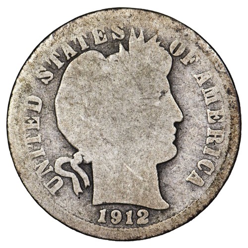 Usa cents 1912 barber dime - 1912,