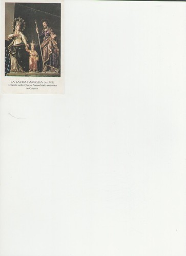 Sacra famiglia catania - famiglia,