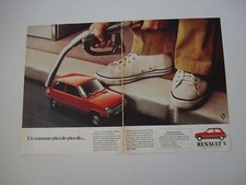 advertising Pubblicità 1980 RENAULT 5