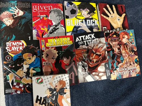 Manga books - manga,