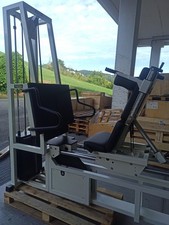 Leg Press usata Technogym. Pacco pesi 400kg. Usato Ricondizionato. 