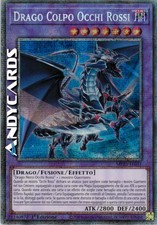 DRAGO COLPO OCCHI ROSSI (Red-Eyes Slash Dragon) Rara Starlight MP25 IT031 • 1Ed
