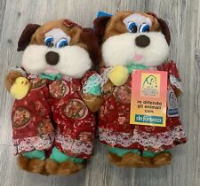 PANTOFOLE PUPAZZO CANE DE FONSECA TAGLIA 32-35 SUOLA ANTISCIVOLO CIABATTE