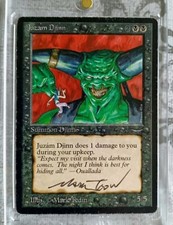 Juzam Djinn Signed