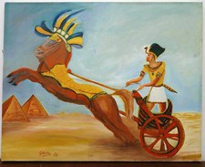 OLIO SU TELA COLLU GIORGIO