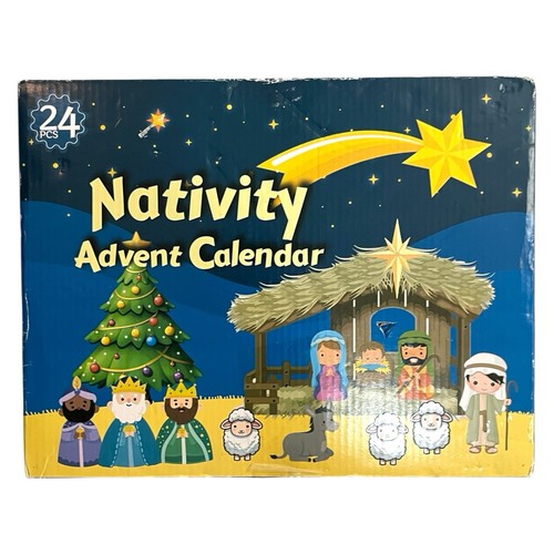 Calendario natività avvento - calendario,